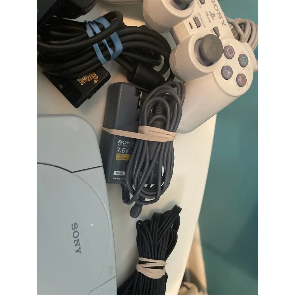 Sony Playstation 1 PS One Video Game Console Tested Working SCPH-101 ‎ Slim (22)